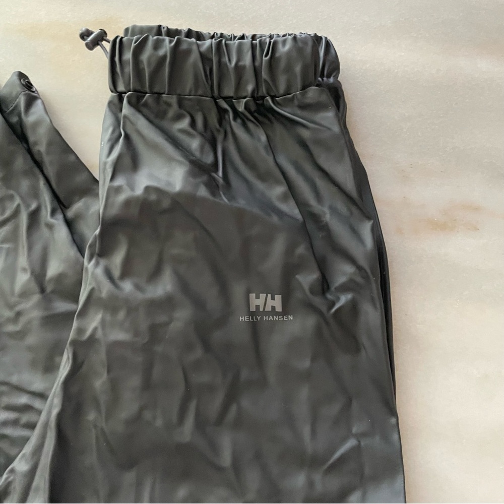 Helly Hansen Men's Black Rain Pants size XS - Picture 2 of 5